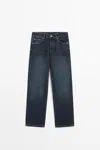 Massimo Dutti High In Medium Blue