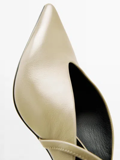Massimo Dutti High In Metallic