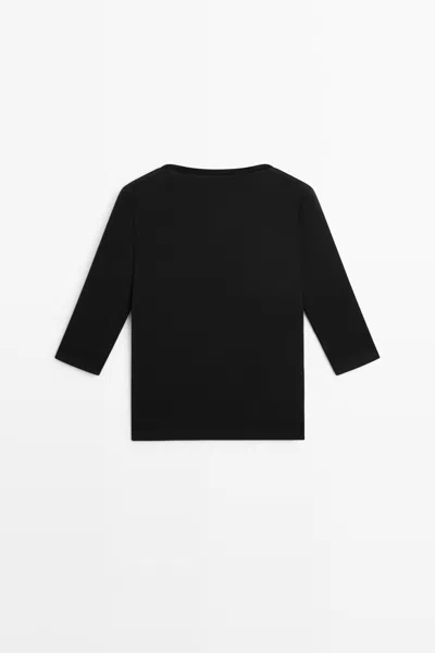 Massimo Dutti High In Black