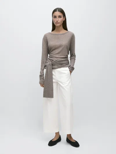 Massimo Dutti High In White