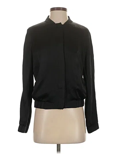 Pre-owned Massimo Dutti Jacket In Black