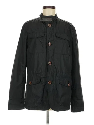 Pre-owned Massimo Dutti Jacket In Black