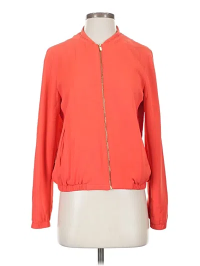 Pre-owned Massimo Dutti Jacket In Orange