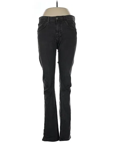 Pre-owned Massimo Dutti Jeans In Black
