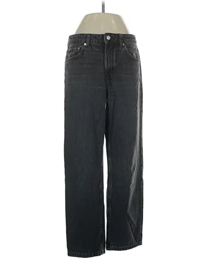 Pre-owned Massimo Dutti Jeans In Black