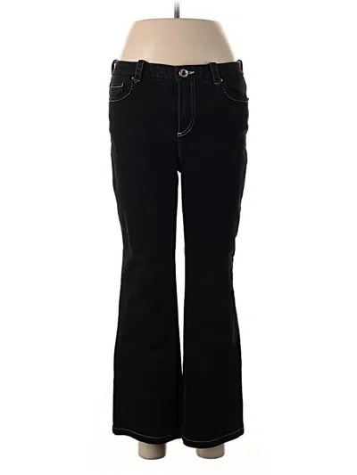 Pre-owned Massimo Dutti Jeans In Black