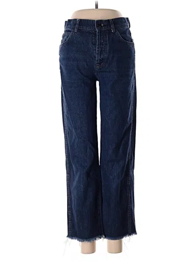 Pre-owned Massimo Dutti Jeans In Blue