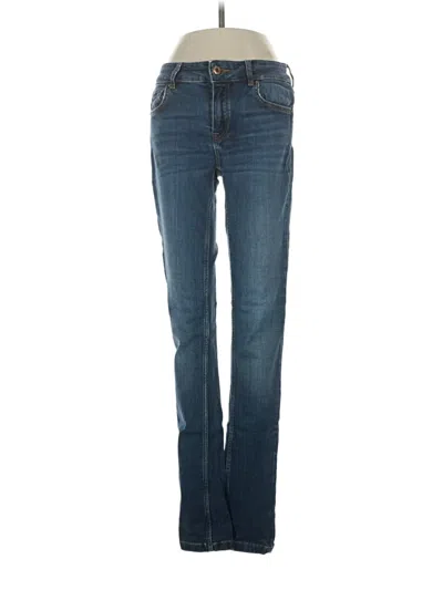 Pre-owned Massimo Dutti Jeans In Blue
