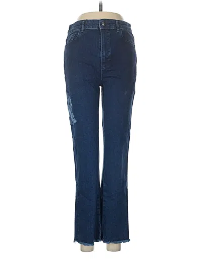 Pre-owned Massimo Dutti Jeans In Blue