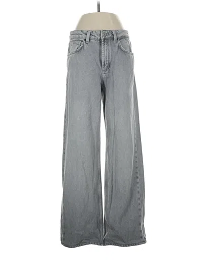 Pre-owned Massimo Dutti Jeans In Gray