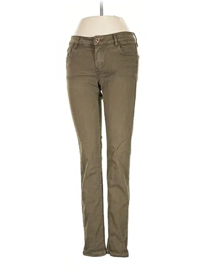 Pre-owned Massimo Dutti Jeans In Green