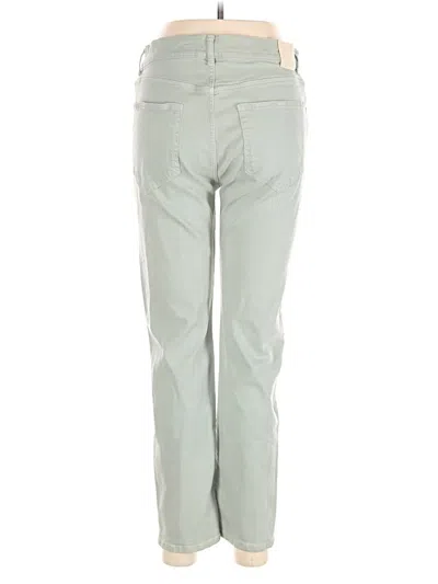 Pre-owned Massimo Dutti Jeans In Green