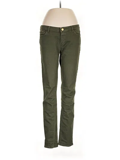 Pre-owned Massimo Dutti Jeans In Green