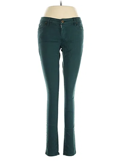 Pre-owned Massimo Dutti Jeans In Teal