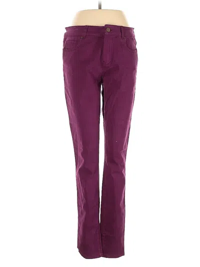 Pre-owned Massimo Dutti Jeggings In Purple
