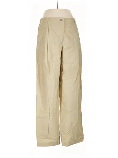 Pre-owned Massimo Dutti Khaki Pant In Tan