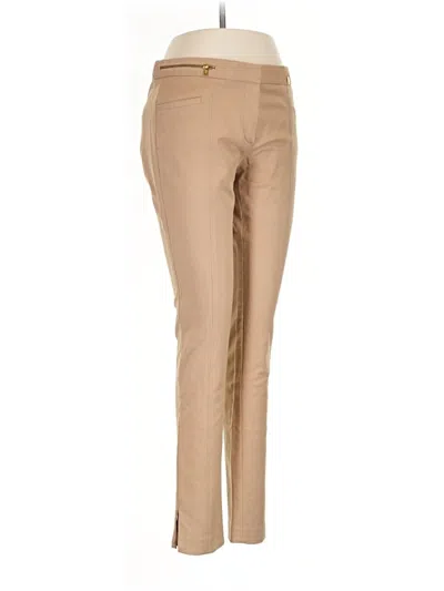 Pre-owned Massimo Dutti Khaki Pant In Tan