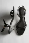 Massimo Dutti Leather Low In Black