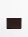 MASSIMO DUTTI LEATHER WALLET