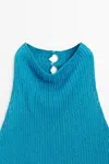 Massimo Dutti Linen In Blue