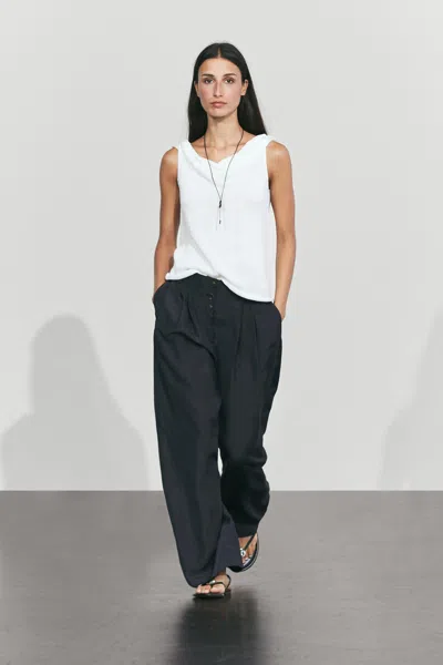 Massimo Dutti Linen In Animal Print