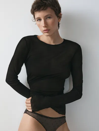 Massimo Dutti T In Black
