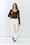 Massimo Dutti T In Brown