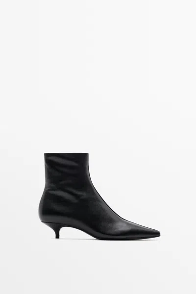 Massimo Dutti Low In Black