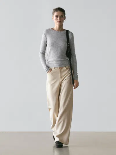 Massimo Dutti Low In Neutral