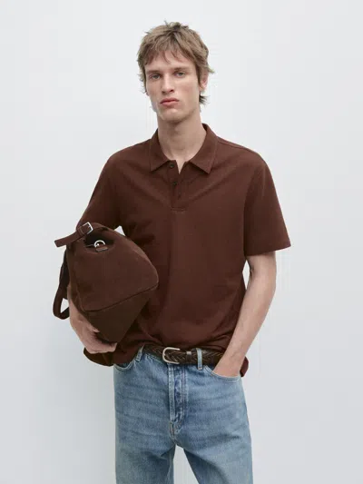 Massimo Dutti Micro In Brown