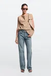 Massimo Dutti Mid In Light Blue