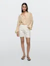 Massimo Dutti Mid In White