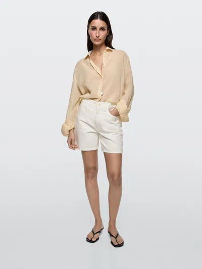 Massimo Dutti Mid In White
