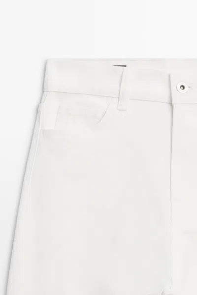 Massimo Dutti Mid In White