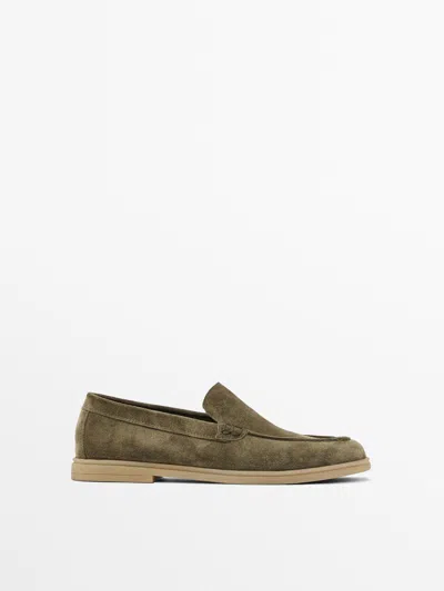 Massimo Dutti Mocasín Serraje In Multi