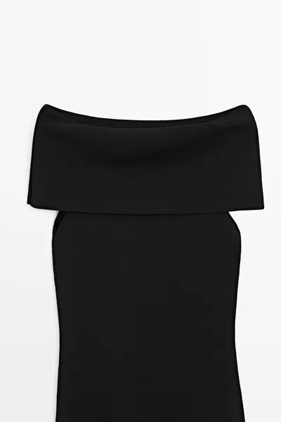 Massimo Dutti Off In Black