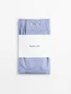 Massimo Dutti Plain Poplin Boxers In Multi