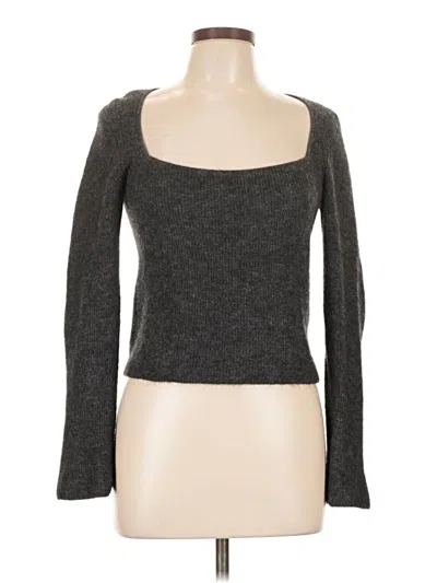 Pre-owned Massimo Dutti Pullover Sweater In Gray