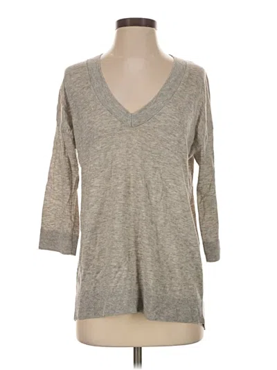 Pre-owned Massimo Dutti Pullover Sweater In Gray