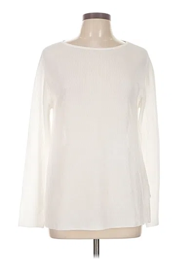 Pre-owned Massimo Dutti Pullover Sweater In Ivory
