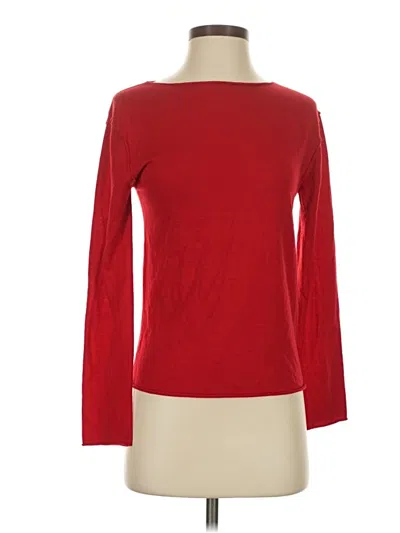 Pre-owned Massimo Dutti Pullover Sweater In Red