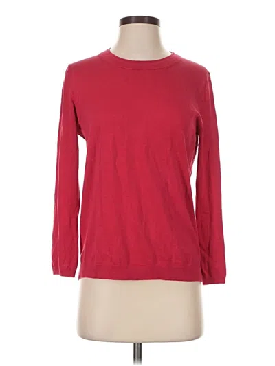 Pre-owned Massimo Dutti Pullover Sweater In Red