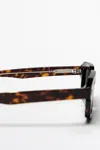 Massimo Dutti Rectangular Sunglasses In Brown