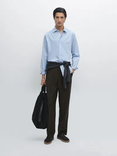 Massimo Dutti Regular In Blue