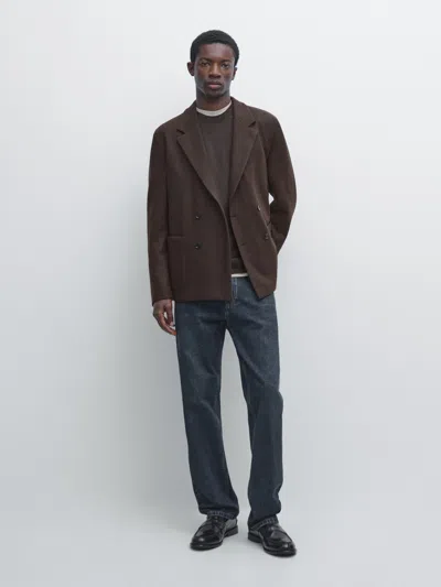 Massimo Dutti Relaxed In Blue