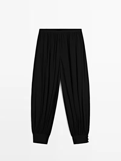 Massimo Dutti Semi In Black