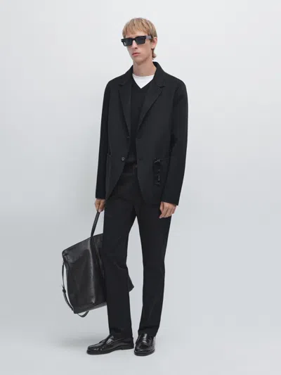 Massimo Dutti Slim In Black