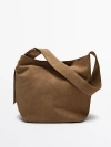 MASSIMO DUTTI TASCHE AUS RAULEDER