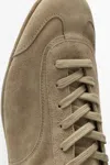 Massimo Dutti Split Suede Leather Trainers In Multi