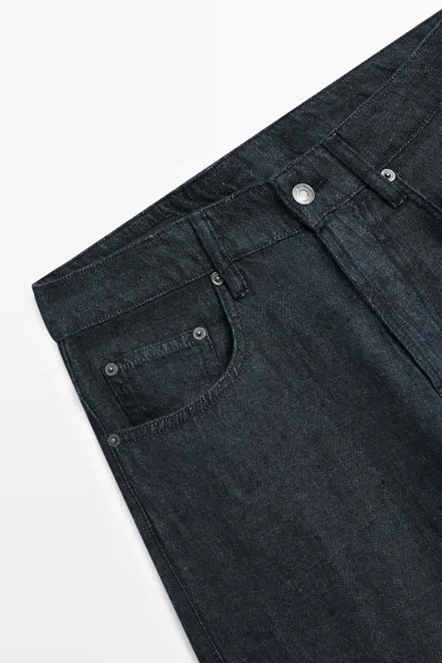 Massimo Dutti Straight In Blue